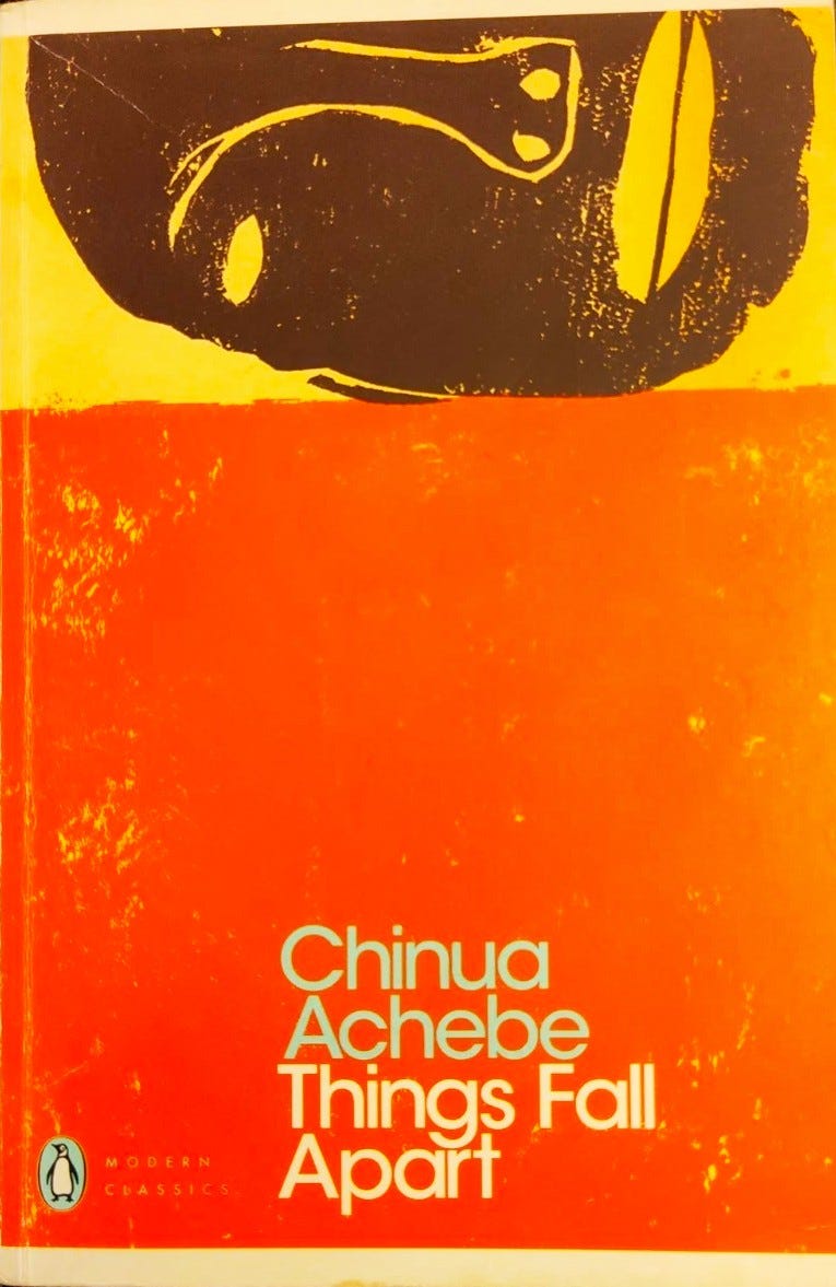 Things Fall Apart by Chinua Achebe book cover